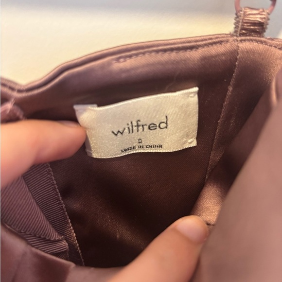 Aritzia Wilfred Bustier Corset Top in Mauve - Picture 3 of 5